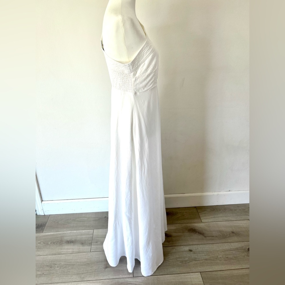 FARM Rio One-Shoulder White Maxi Dress - Picture 8 of 11